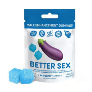 Male Enhancement Gummies | Raspberry | 2 count